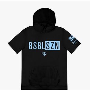 BSBLSZN Kids Black and Blue Hoodie